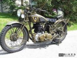1950 BSA 500cc Monocilíndrica