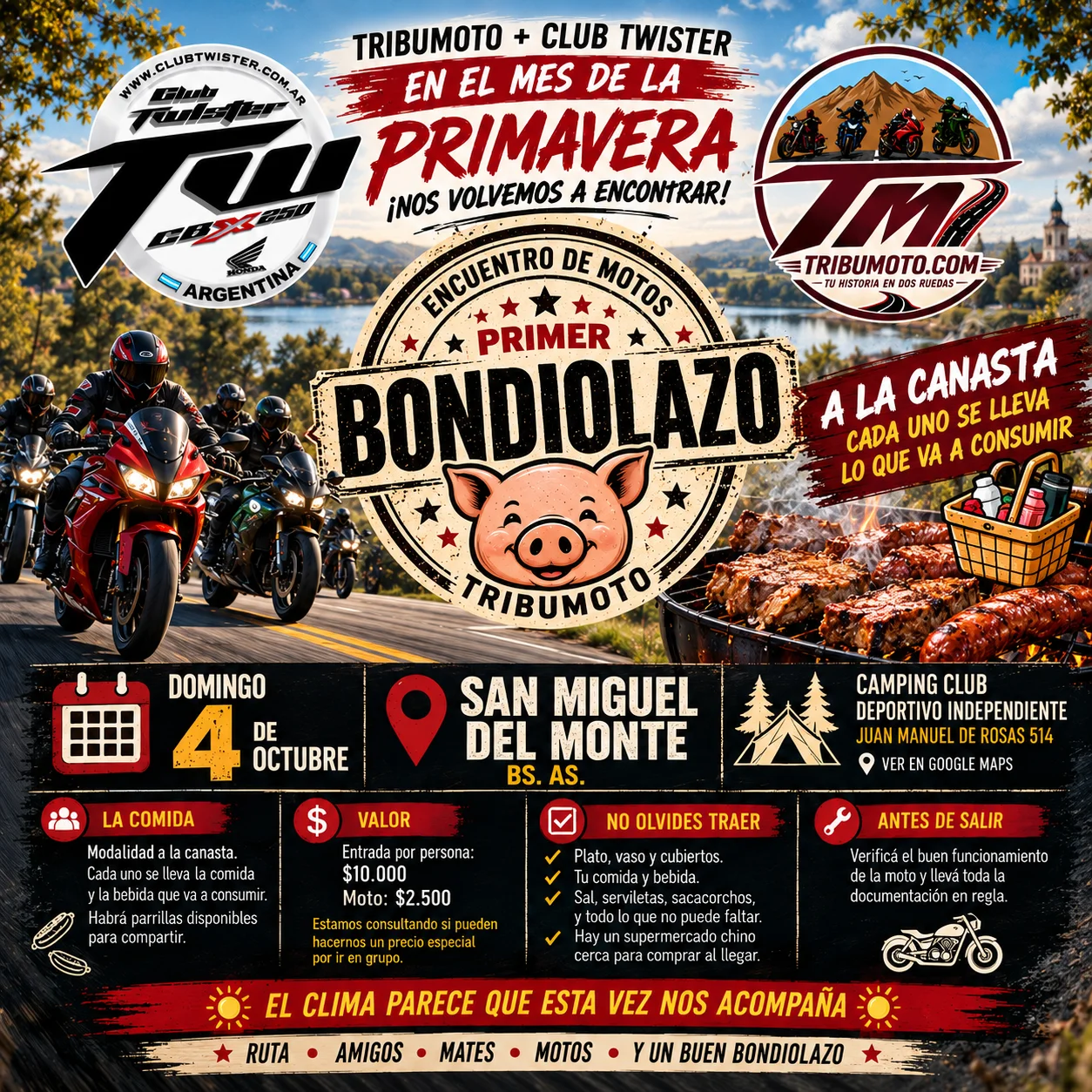 Portada de Encuentro Mensual - 04/10 - San Miguel del Monte